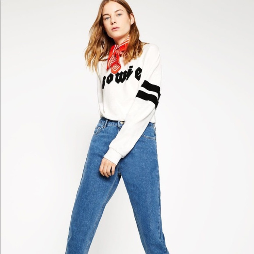 Zara TRF High waisted mom jeans